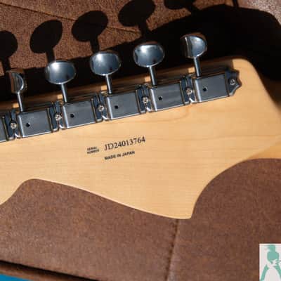Fender FSR Hybrid II Limited Edition Jazzmaster with Maple Fingerboard - Daphne Blue - Pro Set Up w Perfect Frets/Action/Intonation image 4