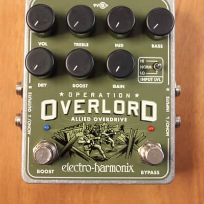 Electro-Harmonix Operation Overlord Overdrive Guitar Effects Pedal image 1