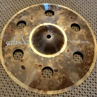 Saluda Earthworms 12" O-Zone Crash / Splash Effects Cymbal 410g *NEW* image 2