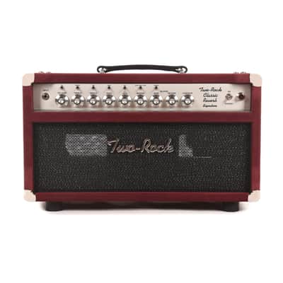 Two Rock Classic Reverb Signature 100/50W Head Burgundy Suede w/ Sparkle Matrix Grill Pre-Order image 1