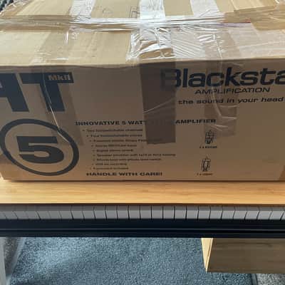 Blackstar HT-5RH MKII 2-Channel 5-Watt Guitar Amp Head with Reverb and JJs valves 2019 - Present - Black image 6