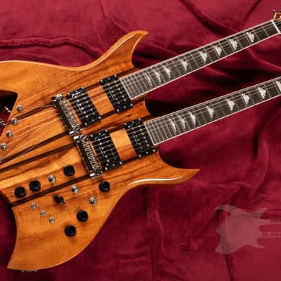 B.C. Rich Rich Bich Legacy Exotic Doubleneck Koa image 4