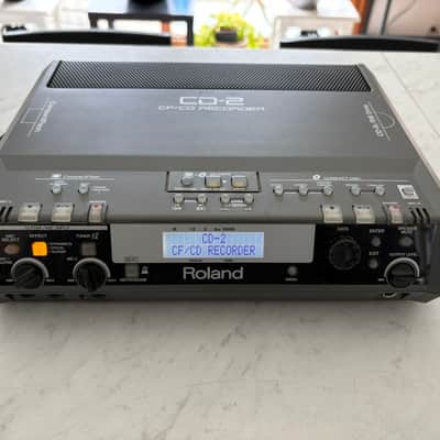 Roland CD-2U SD/CD Recorder 2010s - Metallic image 1