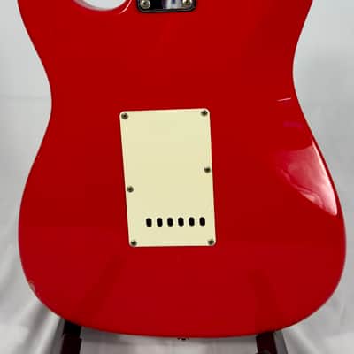 Aria Budweiser Branded Electric Guitar Body Loaded 2000’s - Red image 10