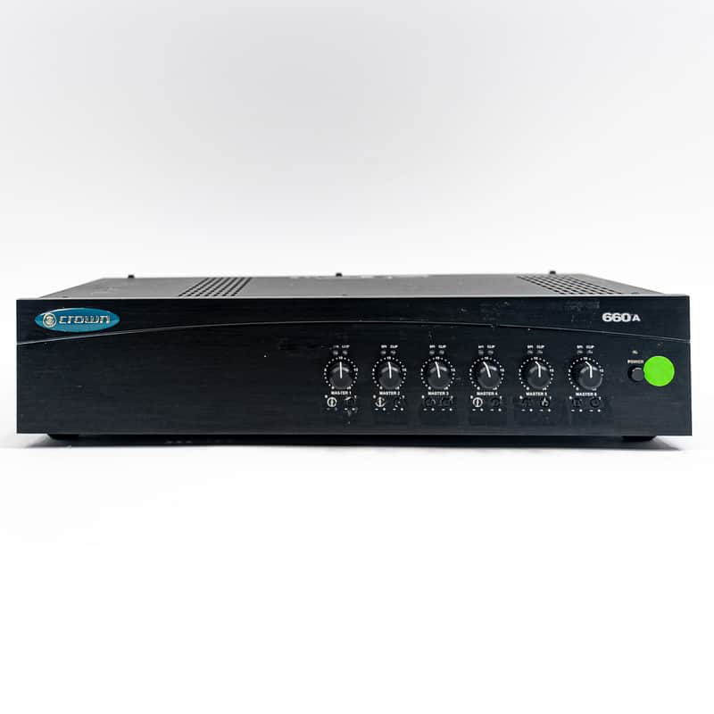 Crown Audio 660A — 6-Channel, 6 × 60W Power Amplifier image 1