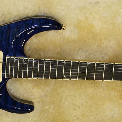 Jackson Soloist Archtop SLAT90 2002 Blue Custom Shop image 2