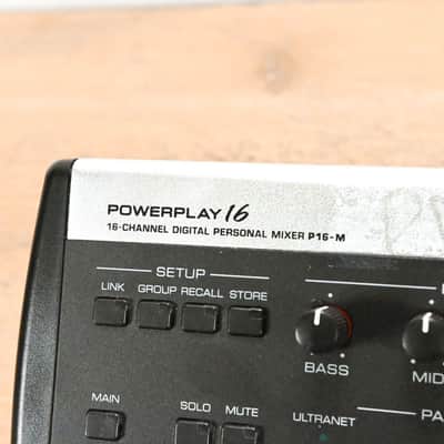 Behringer Powerplay P16-M 16-Channel Digital Personal Mixer CG012P8 image 4