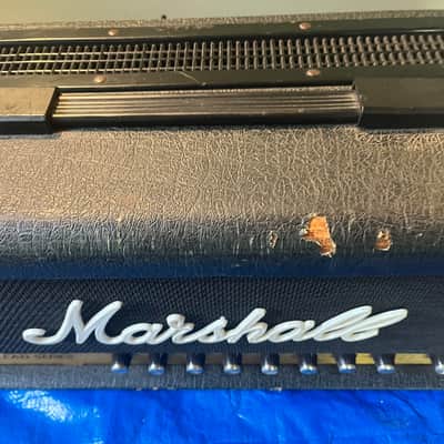 Marshall JCM 800 Lead Series Model 2210 100-Watt Master Volume Head with Reverb 1980s - Black image 16