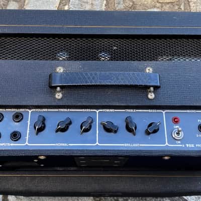 Vox AC50 70's Grey Face Panel "A Vox Product" Made United Kingdom image 3