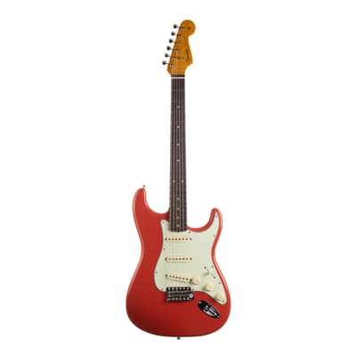Used Fender Limited Edition American Vintage II 1961 Stratocaster Rosewood - Fiesta Red image 2