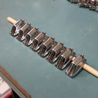 Vintage Rogers Beavertail Tom Lug, Fullerton Era 609322 Earlier Version, Set of 8 image 2