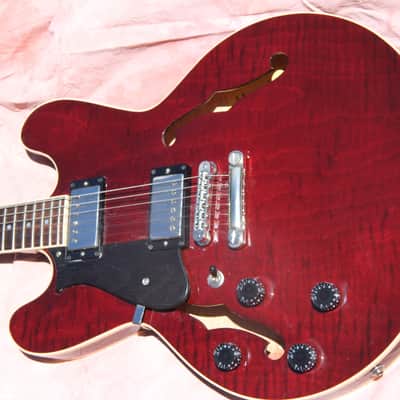left handed heritage H-535 2017 merlot image 5
