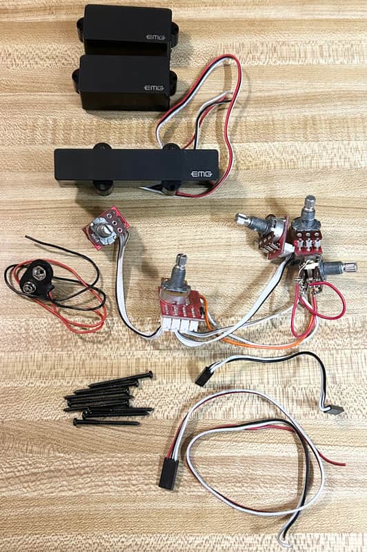 EMG PJ Active Bass Pickups USA image 1