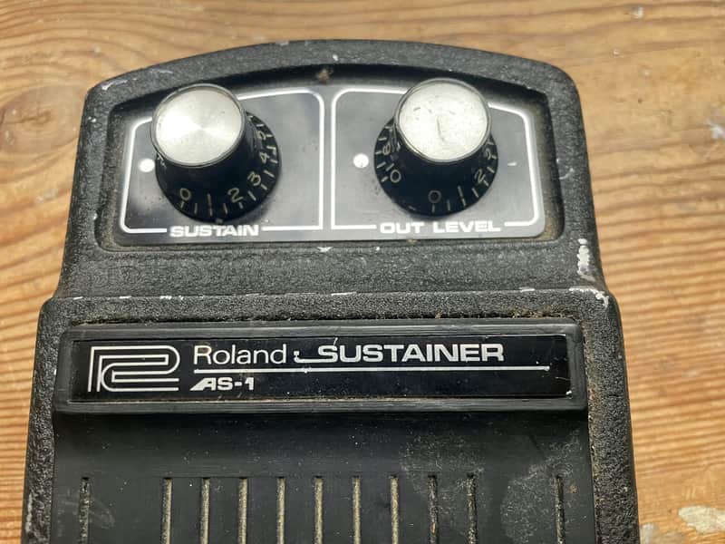 Vintage 1970s Roland Boss AS1 AS-1 sustain compressor guitar made