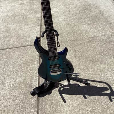 Ernie Ball Music Man John Petrucci Majesty 7 Early2000 - Blue image 1