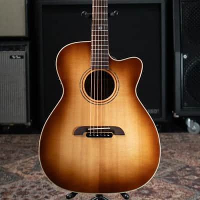 Alvarez Yairi FY70ce Acoustic/Electric Guitar - Shadowburst with Hardshell Case image 3