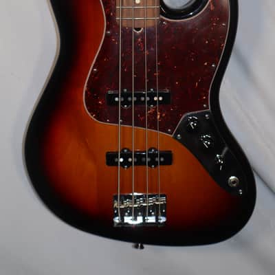 Fender American Standard Jazz Bass Rosewood 3-Tone Sunburst with gig bag 2010 image 3
