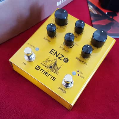 Meris Enzo Synthesizer Guitar Effects Pedal - Gold image 7