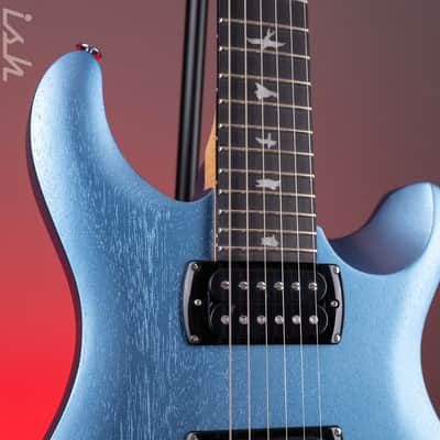 PRS SE CE 24 Standard Stoptail Satin Ice Blue Metallic image 4
