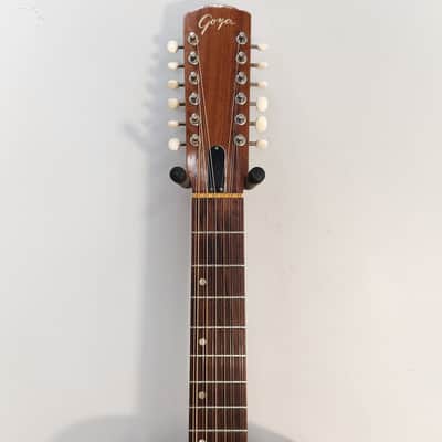 Vintage 1960s Goya TS-4 12-String Dreadnought - Recent Neck Reset w/ Original Hard Shell Case image 7