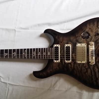 PRS Studio Charcoal Quilt Stoptail (signed by Paul Reed Smith) image 1