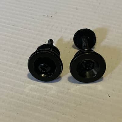 2020's Jackson JS42 JS Series Electric Guitar Black Oversize Strap Buttons image 2
