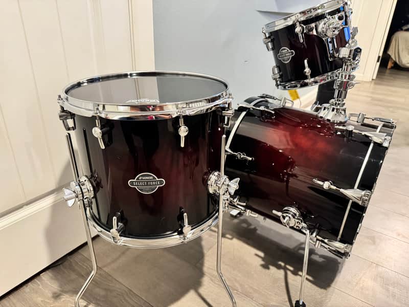 Sonor Select Force 2000s - Brown Fade stain and lacquer image 1