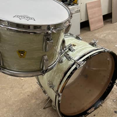 Ludwig Special factory request 1959 - White marine pearl Bild 6