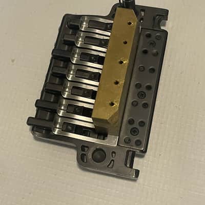 2000's Japan Ibanez Prestige RG7 Series Edge Pro 7 String Powder Cosmo Tremolo Bridge Vibrato Brass Block image 5