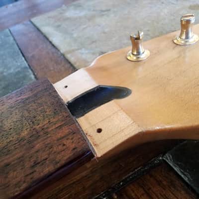 Fender strat neck MIM Deluxe 60th Anniversary 2006 - rosewood/gold image 9
