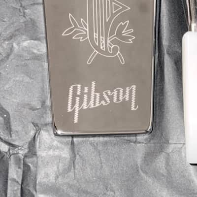 Engraved Maestro Vibrola Vibrato Lyre Chrome Tailpiece Tremolo fits Gibson SG, Firebird, ES Guitars image 2