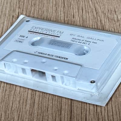Yamaha DX7II & TX81Z Cassette Tape Selection of Voices by Sal Gallina - Expressive FM Applications // NOS SEALED! image 2