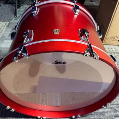 Ludwig LB840 Classic Maple 14x20" Bass Drum - Diablo Red image 2