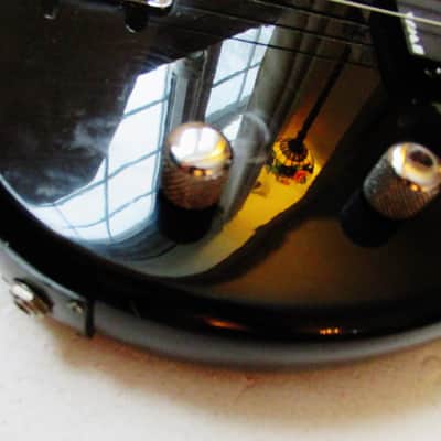 Sebring Samick Jammer SSB-10 Bass Guitar, 1980's, Korea, Black, Clean image 7