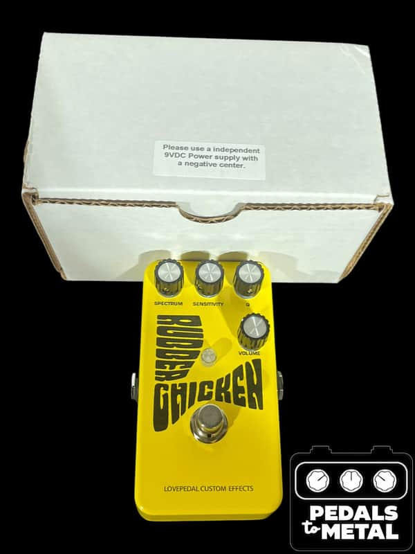 Lovepedal Rubber Chicken V2 2015 - 2021 - Yellow X16439 image 1