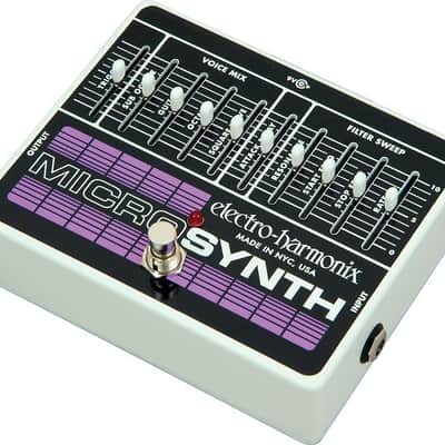 Mint Electro-Harmonix MicroSynth Synthesizer Guitar Effects Pedal image 1