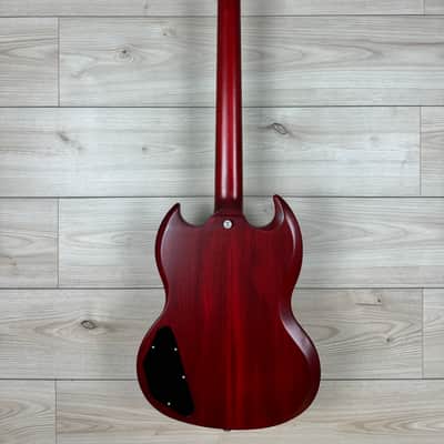 Gibson SG Standard '61 Faded with Maestro Vibrola - Vintage Cherry Satin image 11