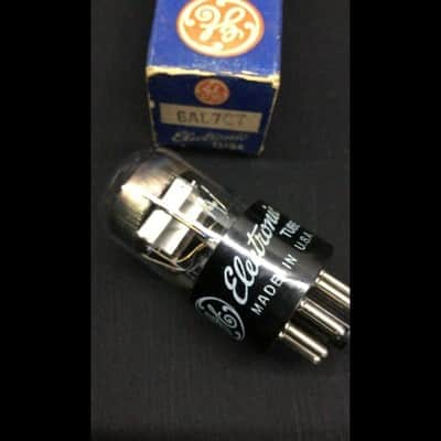 NOS NIB GE 6AL7GT Magic Eye TUNING Vacuum Tube Radio Vintage Tested C.9566 image 3