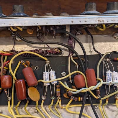 Fender Bassman 2-Channel 50-Watt Guitar Amp Head 1970 - 1971 - Silverface image 6