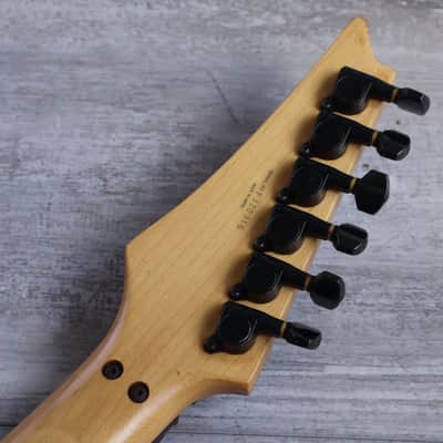 1993 Ibanez Japan S540 Saber HSH Superstrat (Gloss Black) image 13