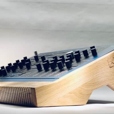 Waldorf Kyra  //  Handcrafted Synth Stand // Solid Walnut , Oak ,Oak stained black image 3
