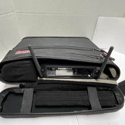 Gator Cases Soft Padded Nylon Carry Tote Bag for Shure GLXD4 GLXD4R GLXD14 Single Wireless GLXD2 Microphone System GM Live-in Style Holds Reciever Body Pack Microphone with Antenna Access 1W image 13