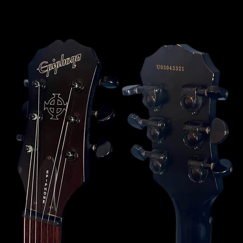 Epiphone Les Paul Goth XII Electric Guitar | Reverb