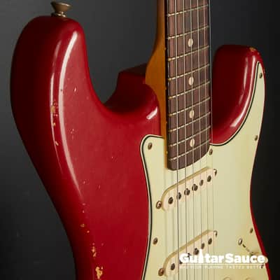 Fender Custom Shop 62 Stratocaster Dakota Red Relic 2007 Used (Cod.1528UG) image 10