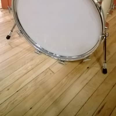 70s Pearl Fiberglass Shell drum kit w/ original hardware and cases! image 3