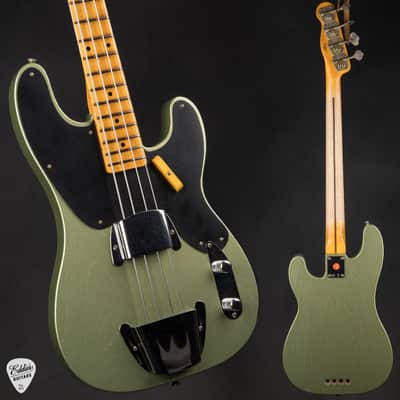 Fender Custom Shop Faded Aged Custom 1951 Precision Bass - Sage Green Metallic/Summer Showcase Event Instrument #XN04327 image 1