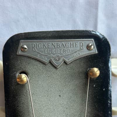 Early Post-War (1946–1950) Rickenbacker Electro Model NS Lap Steel -- 1.5" Horseshoe Pickup -- All Original Parts -- Original Case -- Purchased from CME image 6