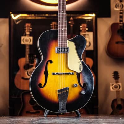 1958 Gretsch Clipper Model 6186 sunburst image 2