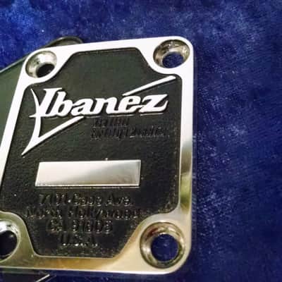 Ibanez USA Custom North Hollywood Neck Plate image 2