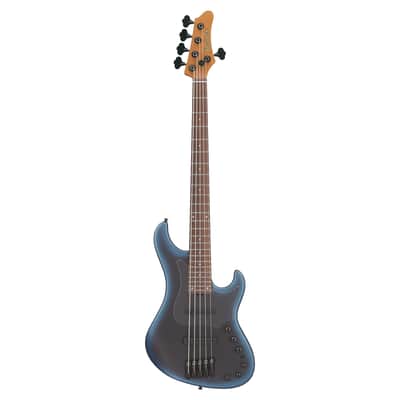 Used Ibanez MDM1005 MDM 5-String Bass Guitar w/Bag - Midnight Arctic Ocean Matte image 2